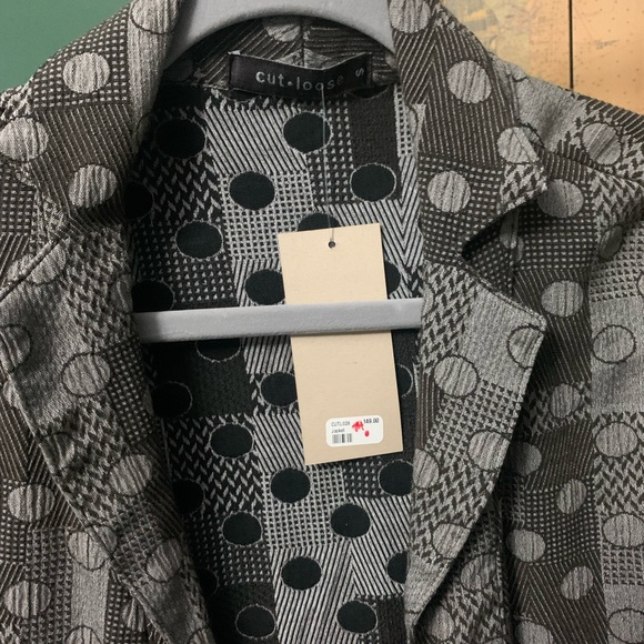 BRAND NEW MULTI PATTERN Cut Loose BUTTON UP FASHION JACKET - Picture 7 of 8